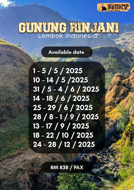 Gunung Rinjani Via Sembalun Torean, Indonesia - 2025 Edition