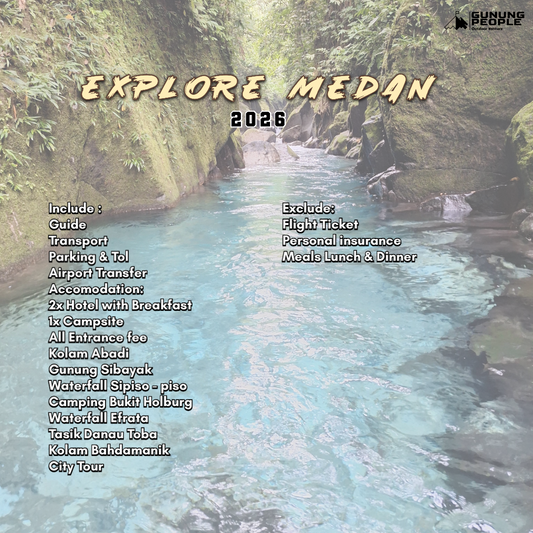 OPEN TRIP - EXPLORE MEDAN, INDONESIA - 2026 Edition