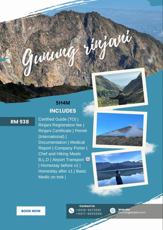Gunung Rinjani Via Sembalun Torean - 2026 Edition