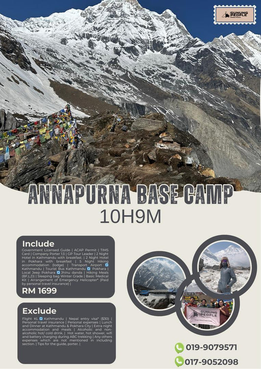 ANNAPURNA BASECAMP (ABC) - 2026 Edition 10D9N